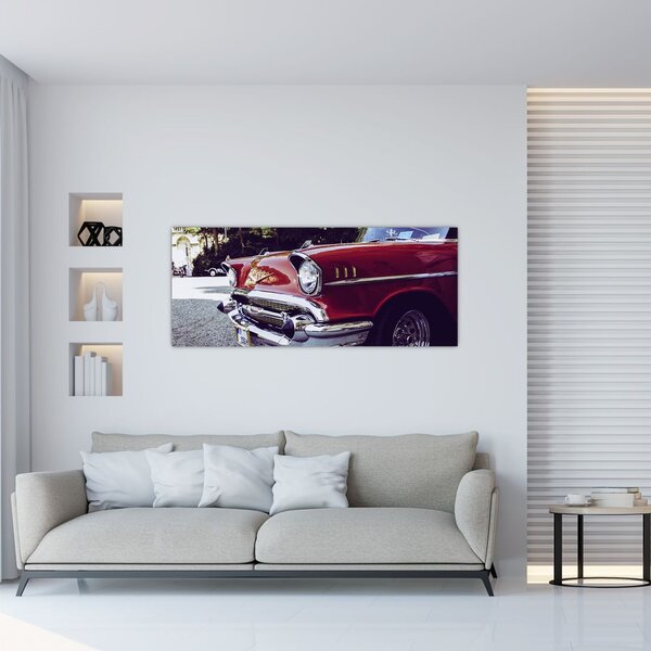 Slika starog automobila (120x50 cm)