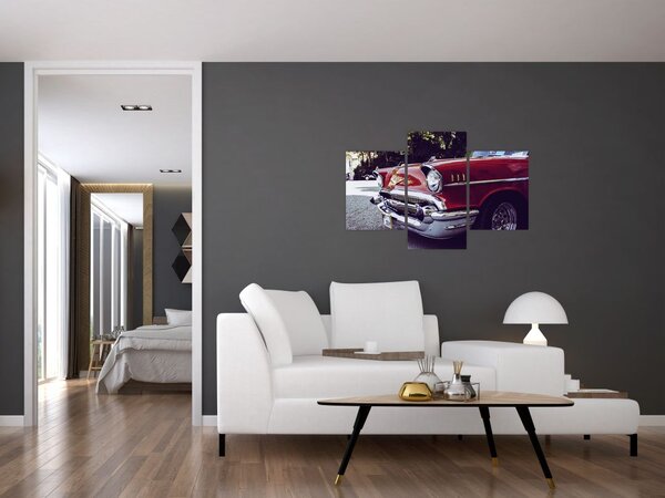Slika starog automobila (90x60 cm)