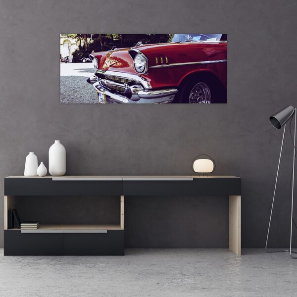 Slika starog automobila (120x50 cm)