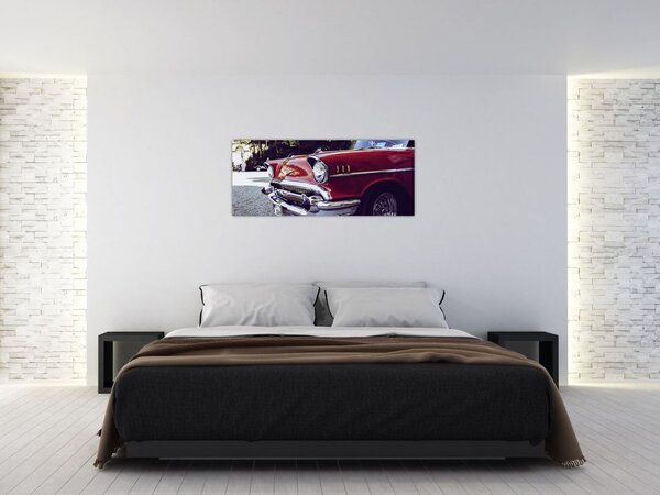 Slika starog automobila (120x50 cm)