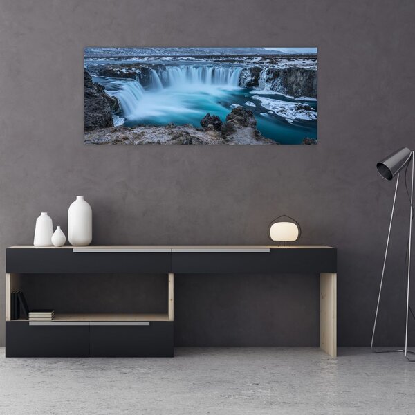 Slika - Pogled na slapove (120x50 cm)
