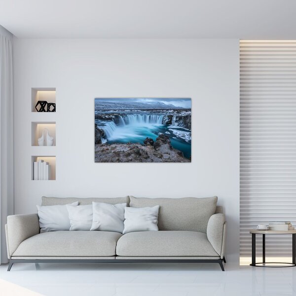 Slika - Pogled na slapove (90x60 cm)