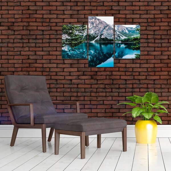 Slika jezera u Alpama (90x60 cm)