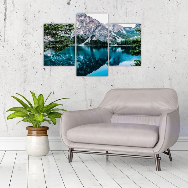 Slika jezera u Alpama (90x60 cm)