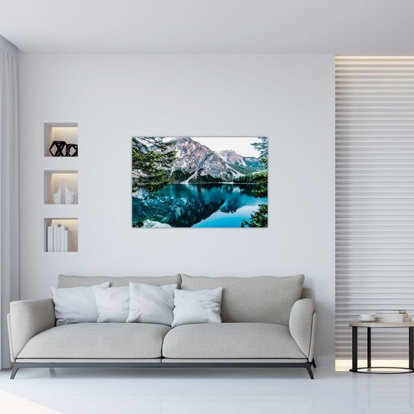 Slika jezera u Alpama (90x60 cm)