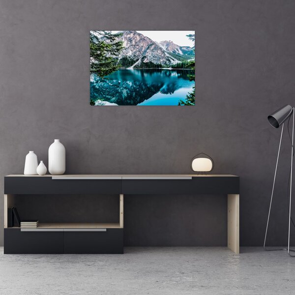 Slika jezera u Alpama (70x50 cm)