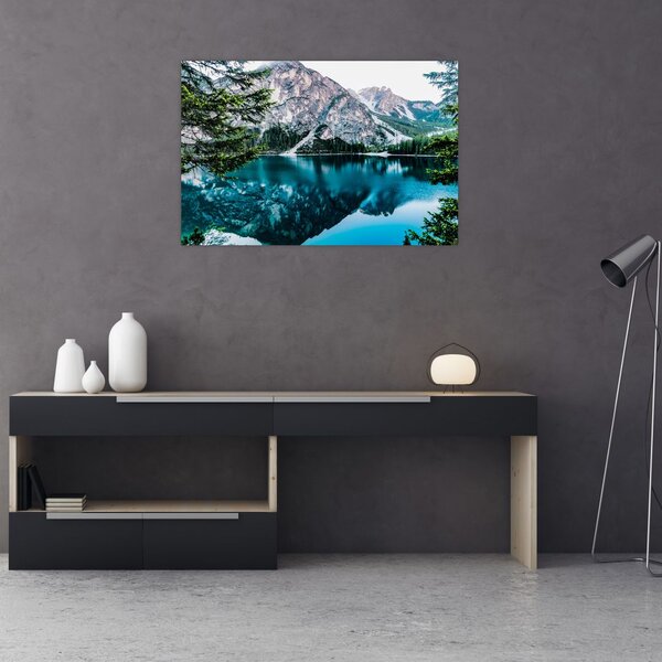 Slika jezera u Alpama (90x60 cm)