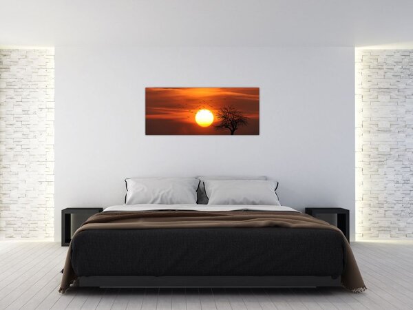 Slika - Zalazak sunca (120x50 cm)