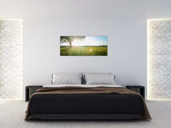 Slika stabla u polju (120x50 cm)