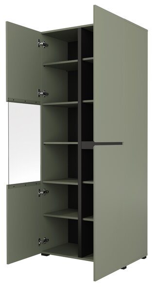 Zondo.hr Vitrina Crossroad G12 (bor zelena + crna). Akcija -12%. 1118174