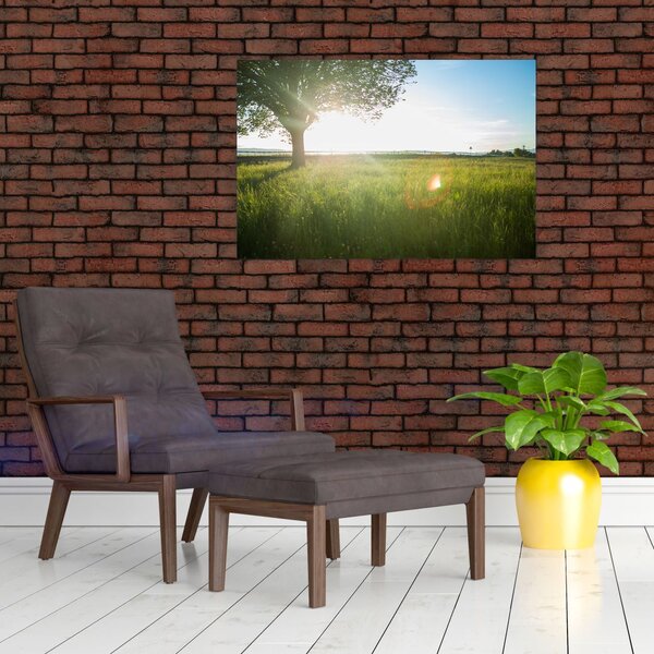 Slika stabla u polju (90x60 cm)