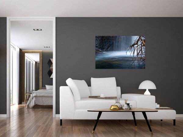Slika zimske lagune (90x60 cm)