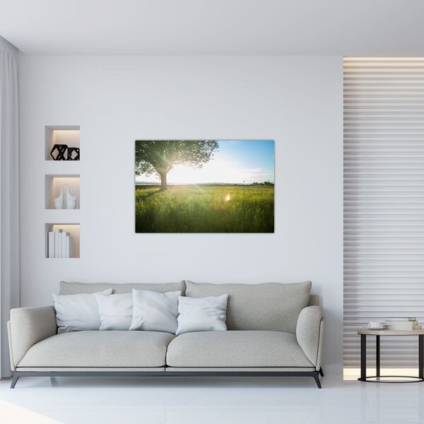 Slika stabla u polju (90x60 cm)