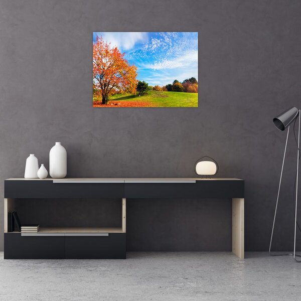 Slika - Jesenski krajolik (70x50 cm)