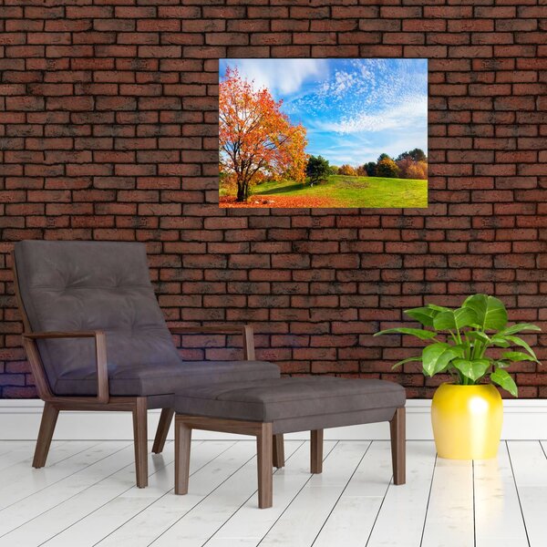 Slika - Jesenski krajolik (70x50 cm)