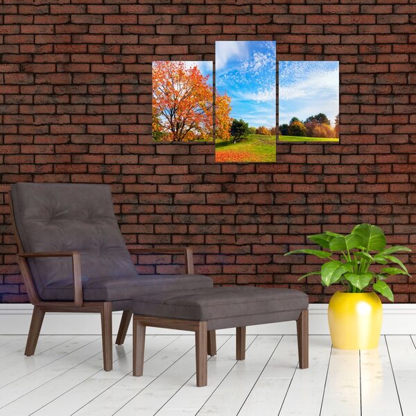 Slika - Jesenski krajolik (90x60 cm)