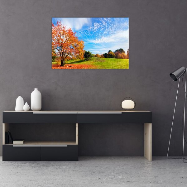 Slika - Jesenski krajolik (90x60 cm)