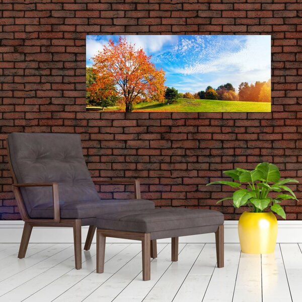 Slika - Jesenski krajolik (120x50 cm)