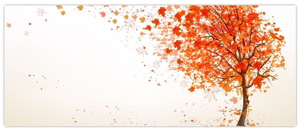 Slika -Stablo na vjetru (120x50 cm)