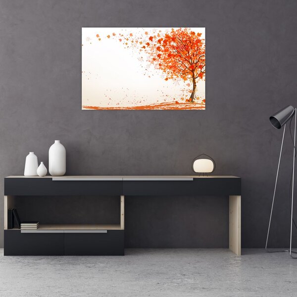 Slika -Stablo na vjetru (90x60 cm)