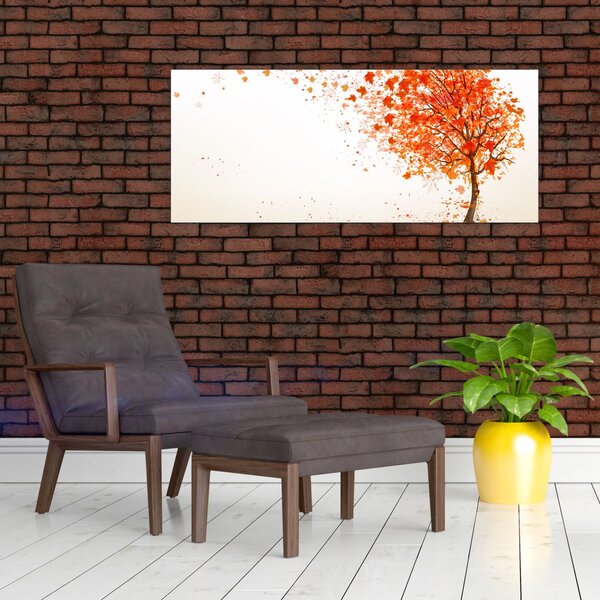 Slika -Stablo na vjetru (120x50 cm)