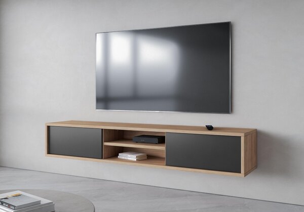 TV stolić Fiora 40 (hrast uljani + antracit)
