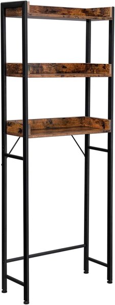 Polica iznad WC-a TAYLOR smeđa 63x165 cm, 3 police