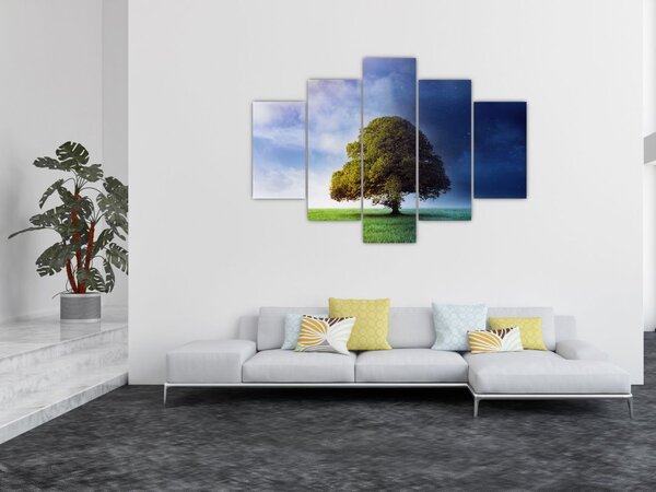 Slika - Dan i noć (150x105 cm)