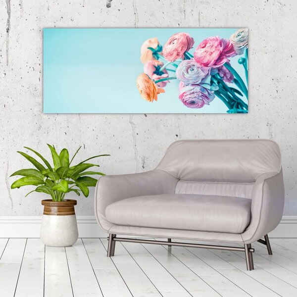 Slika - Cvijeće u vazi (120x50 cm)