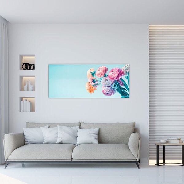 Slika - Cvijeće u vazi (120x50 cm)