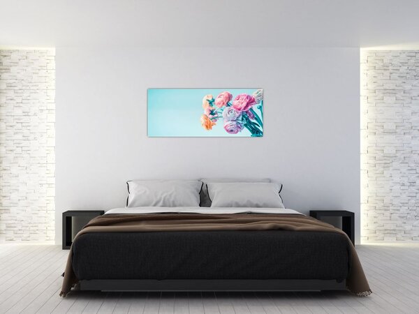 Slika - Cvijeće u vazi (120x50 cm)