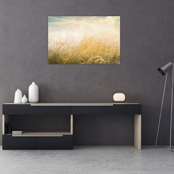 Slika - Polje u jesen (90x60 cm)