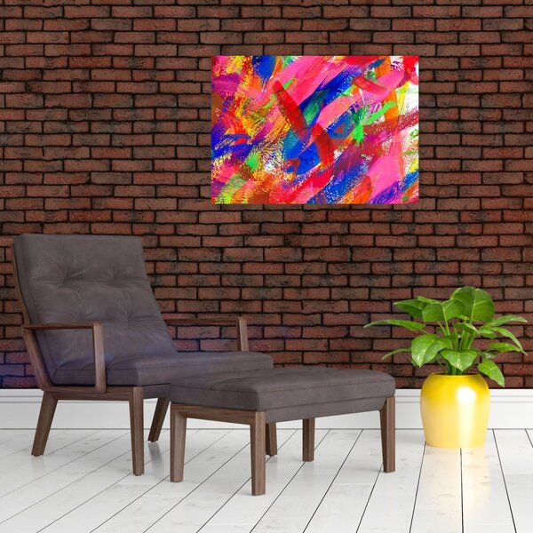 Slika - Apstrakcija u boji (70x50 cm)