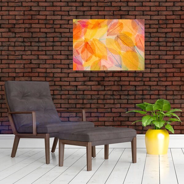 Slika - Pozadina sa jesenskim lišćem (70x50 cm)