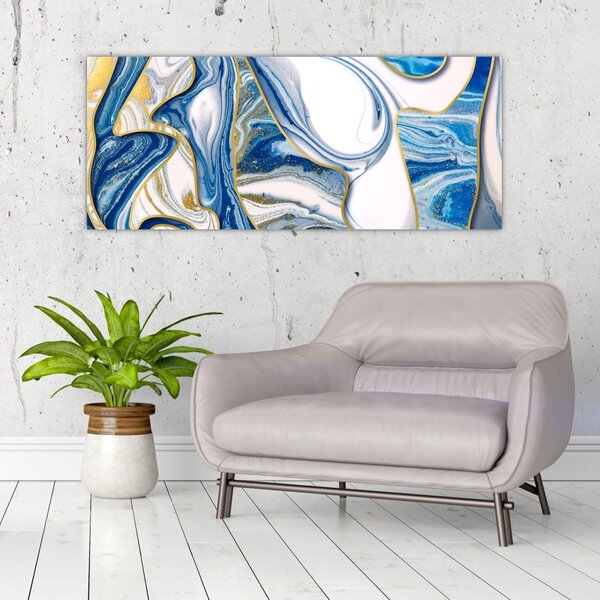 Slika - Mramorni valovi (120x50 cm)