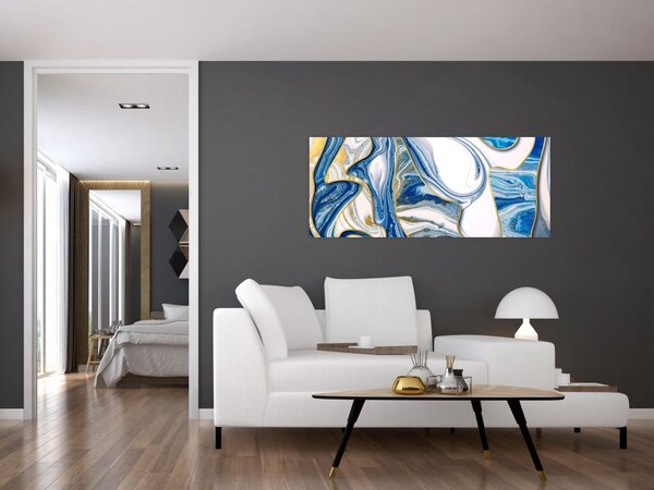 Slika - Mramorni valovi (120x50 cm)
