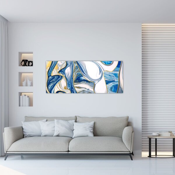Slika - Mramorni valovi (120x50 cm)