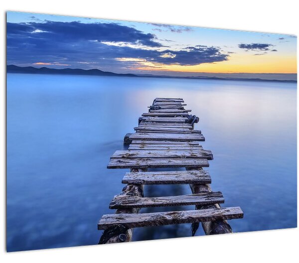 Slika - Pristanište, Zadar, Hrvatska (90x60 cm)