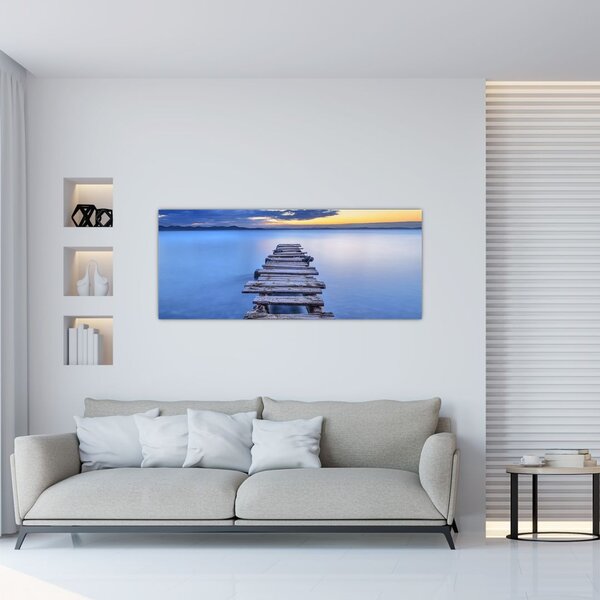 Slika - Pristanište, Zadar, Hrvatska (120x50 cm)