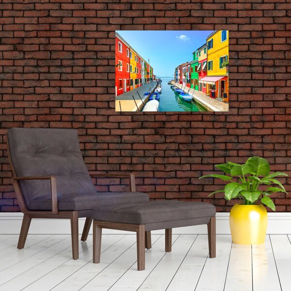 Slika - Otok Burano, Venecija, Italija (70x50 cm)