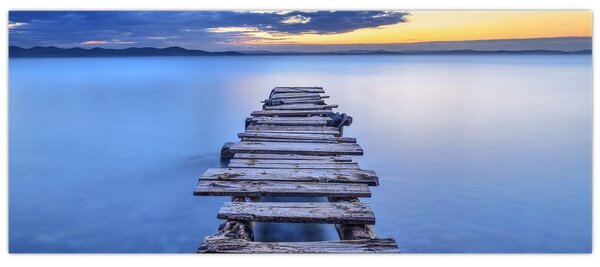 Slika - Pristanište, Zadar, Hrvatska (120x50 cm)