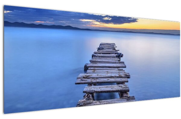 Slika - Pristanište, Zadar, Hrvatska (120x50 cm)