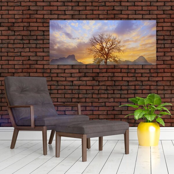Slika - Pejzaž sa suncokretima (120x50 cm)