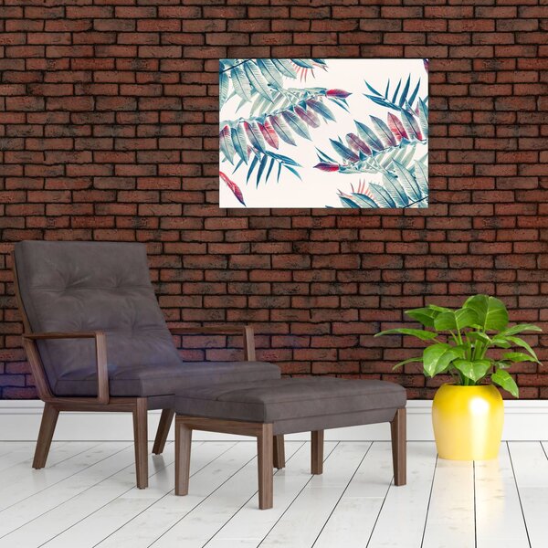 Slika - Tropsko lišće (70x50 cm)