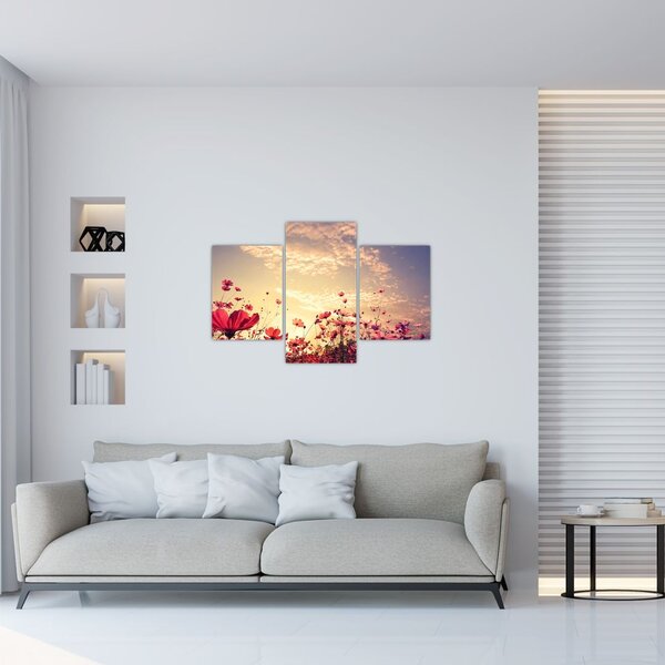 Slika - Livada s cvijećem (90x60 cm)