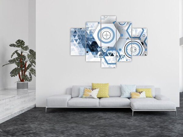 Slika - Geometrijska apstrakcija (150x105 cm)