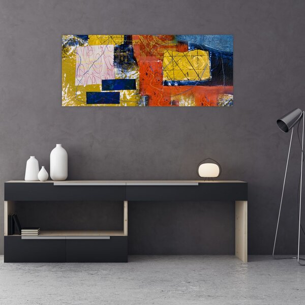 Slika - Apstrakcija (120x50 cm)