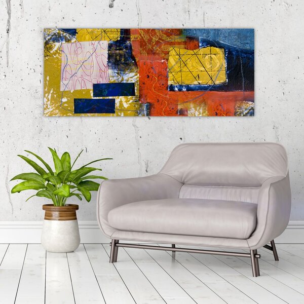 Slika - Apstrakcija (120x50 cm)
