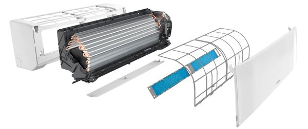HITACHI airHome 400 klima uređaj 2.5kW RAC-DJ25WHAE_RAK-DJ25RHAE
