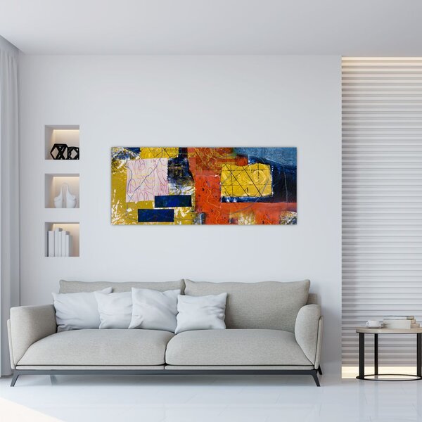 Slika - Apstrakcija (120x50 cm)